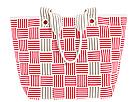 Genti de mana femei Lacoste - Summer Wave Shopping Bag - Strawberry Sorbet