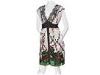 Rochii femei hype - 7397920 v-neck lace trim dress -
