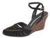 Pantofi femei Donald J Pliner - Queta - Black Suede/Bronze Nappa Wash