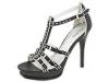 Sandale femei guess - taxi - black/white