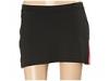 Pantaloni femei mizuno - meridian skirt - black/coral