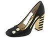 Pantofi femei marc jacobs - 2btn rnd toe pump - black