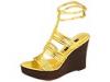 Sandale femei Ralph Lauren Collection - Elliana - Gold Metallic Nappa
