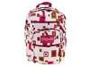 Ghiozdane femei jansport - big student w - white/pink