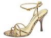 Sandale femei via spiga - jema - gold macrame print