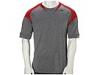 Tricouri barbati Nike - Football Training Short-Sleeve Top - Sport Grey Heather/Varsity Red/(Black)