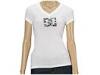 Tricouri femei dc - brady v neck tee w - white