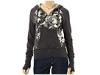 Jachete femei reef - da bloom fleece hoodie - dark