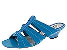 Sandale femei Bella-Vitta - Shauna - Turquoise Fabric/Patent Croc Print