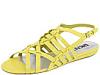 Sandale femei dkny - gally - chartreuse glossy nappa