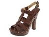 Sandale femei frye - dara t strap - dark brown