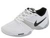 Adidasi femei Nike - Air Zoom Feather IC - White/Black-Metallic Silver-Neutral Grey