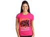 Bluze femei The North Face - Women\'s Recycle Message Tee - Pop Pink