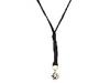 Diverse femei King Baby Studio - Button Leather Necklace - Black/Star