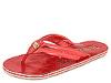 Sandale femei Juicy Couture - Lucky - Flame Red Distressed Metallic