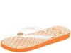 Sandale femei roxy - palm beach - white/orange