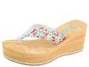 Sandale femei Skechers - Pinup - Pumpkin Seed - White