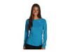 Bluze femei Nike - Soft Hand L/S Baselayer Top - Blue Lacquer/Black/(Reflective Silver)