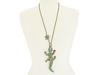 Diverse femei betsey johnson - jungle fever alligator pendant necklace