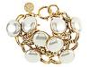 Diverse femei Jessica Simpson - Lady Flat Pearl Bracelet - Antiqued Gold