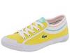 Adidasi femei Lacoste - Beni Canvas - Sunshine Yellow / White