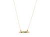 Diverse femei Jessica Elliot - Small Gold \"Colorful\" Lucky Necklace - Gold