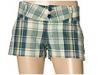 Pantaloni femei Hurley - Custom Shorts - Green Plaid