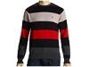 Pulovere barbati Volcom - Rebel Stripe Sweater - Shadow Grey