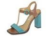 Sandale femei charles david - contrast - turquoise
