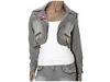Bluze femei akademiks - wordplay crop jacket - cinder