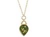 Diverse femei Jessica Elliot - Zodiac Necklace - Capricorn - Green Earth Sign