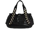 Genti de mana femei Michael Kors - ID Chain Large Satchel - Black Leather