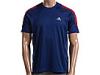 Tricouri barbati Adidas - RESPONSE&#174  Short-Sleeve Tee - Real Blue/Real Red