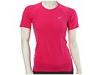 Tricouri femei Nike - Seamless Short-Sleeve Top - Vivid Pink/(Reflective Silver)