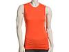 Tricouri femei Nike - Sleeveless Seamless Top - Urgent Orange/White/(Reflective Silver)