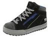 Adidasi barbati Timberland - Bridge High Steel Toe - Black/Blue Suede Leather