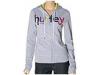 Bluze femei Hurley - Stellar Zip Hoodie - Heather Grey