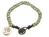 Diverse femei Fossil - Fossil Friendship Bracelet - Green/Gold Tree