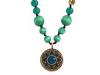 Diverse femei lucky brand - lake casita wood beaded pendant necklace -