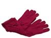 Special Iarna femei Jessica Simpson - Knit Glove with Lacing & Eyelets - Fuchsia