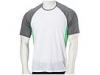 Tricouri barbati Nike - Pinnacle Short-Sleeve Top - White/Flint Grey/Light Green Spark/(Light Green Spark)