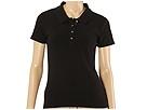 Tricouri femei Birdy & Grace - Crystal Sport Stripe Polo Shirt - Black