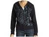 Bluze femei hurley - shatter yc zip hoodie - black
