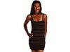 Rochii femei Free People - Downtown Date Dress - Chocolate/Black