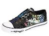 Adidasi femei Ed Hardy - Lowrise Barcelona - Black