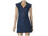 Rochii femei Betsey Johnson - Washed Denim Short Sleeve Mini Dress - Blue