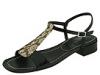 Sandale femei vaneli - floris - black patent w/