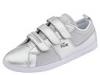 Adidasi femei Lacoste - Observe Metallic Emboss - Silver/White/Sand