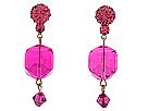 Diverse femei Tarina Tarantino  - Fuchsia Revolution Drop Earrings - Tarina Pink