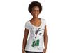 Tricouri femei diesel - tarah t-shirt - white